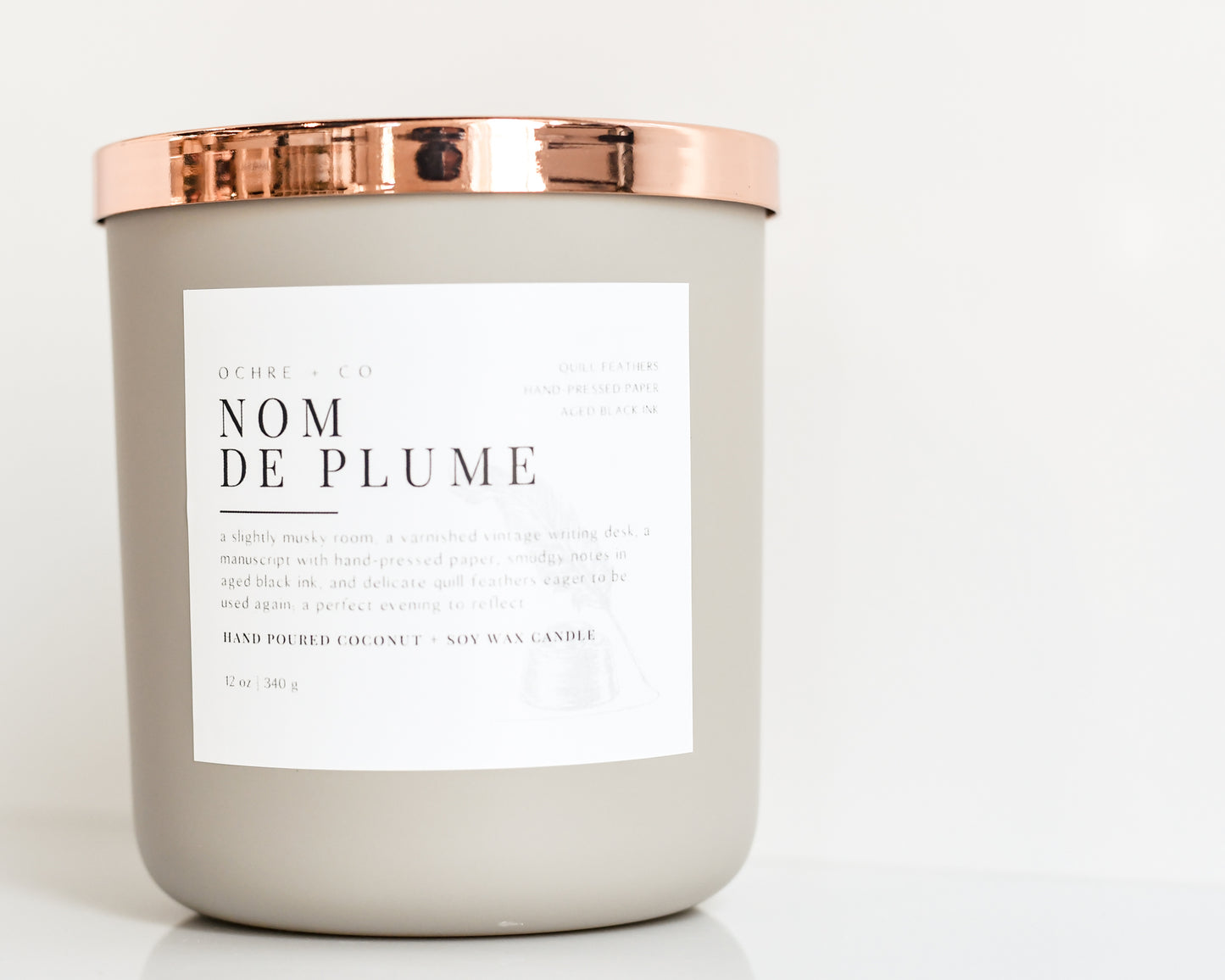 Nom de Plume - Coconut Soy Candle