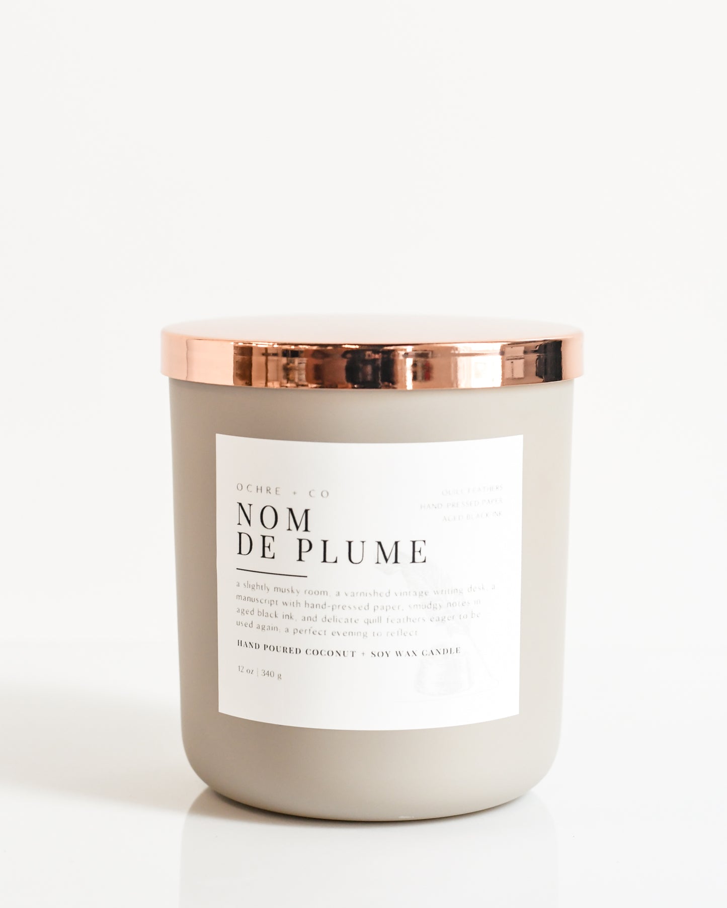 Nom de Plume - Coconut Soy Candle