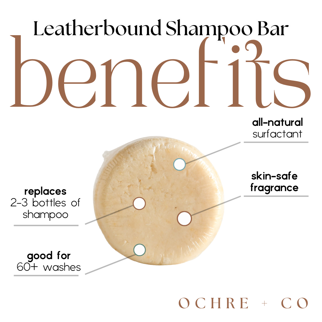 Leatherbound Shampoo Bar