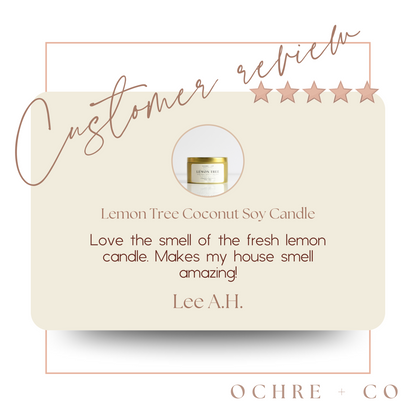 Lemon Tree - Coconut Soy Candle