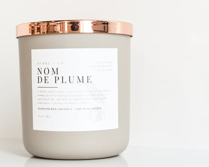 Nom de Plume - Coconut Soy Candle