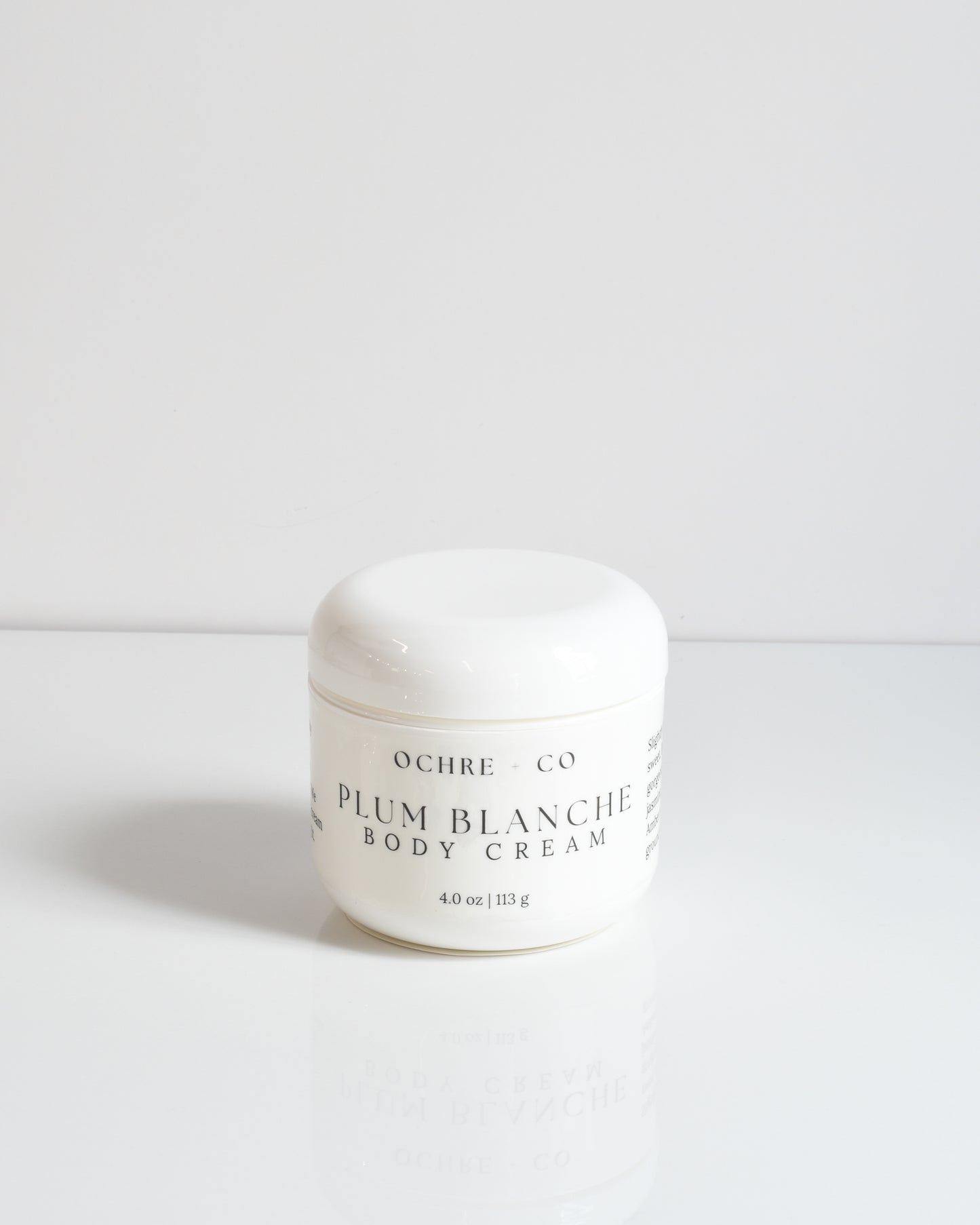 Plum Blanche Body Cream