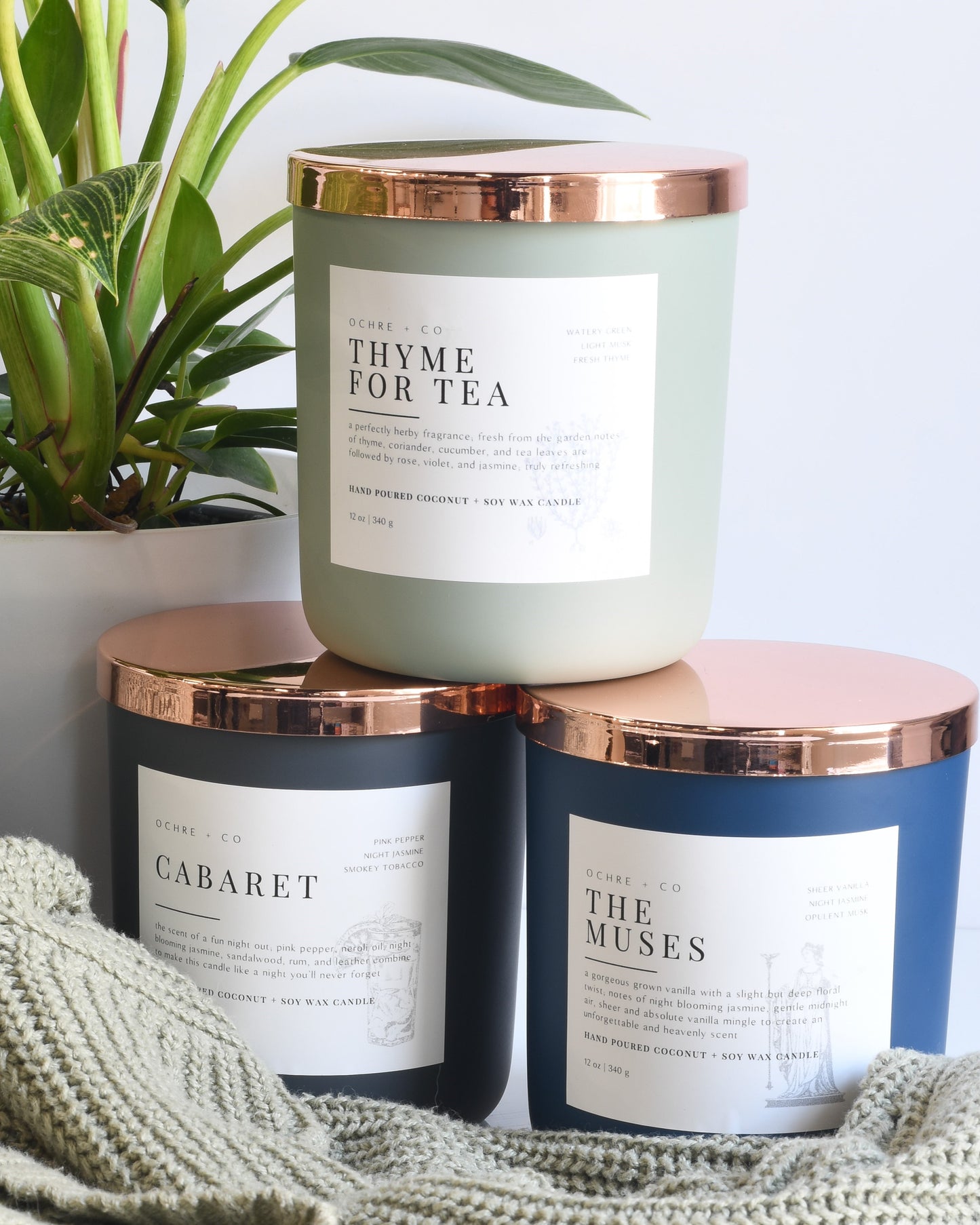 The Muses - Coconut Soy Candle