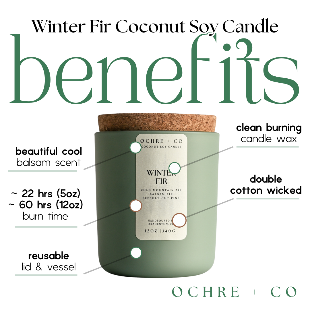 Winter Fir - Coconut Soy Candle